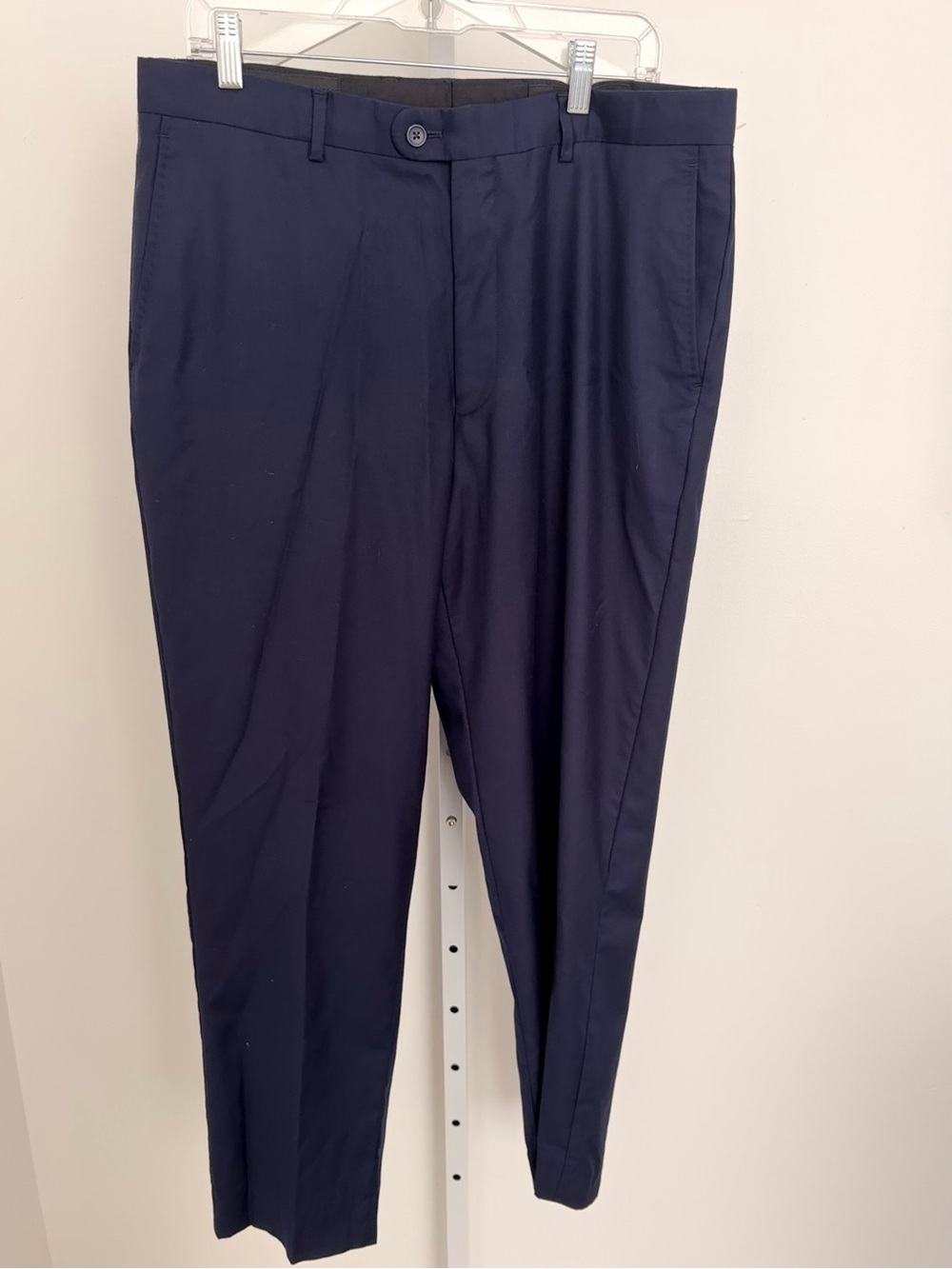 Men's Classic Dress Pants in Dark Navy